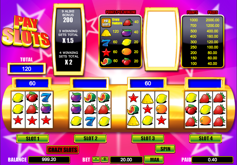 Get Crazy Feel With Cash Crazy Slot