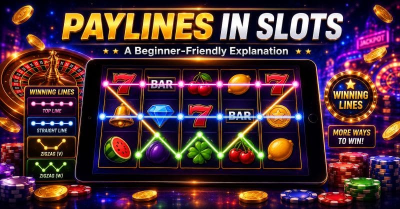 What Are Paylines in Slots? A Beginner-Friendly Explanation